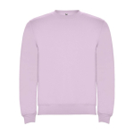 Jersey de algodão e poliéster de malha para crianças 280 g/m2 Roly cor cor-de-rosa claro