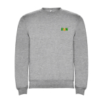 Jersey de algodão e poliéster de malha para crianças 280 g/m2 Roly vista impressão serigrafia