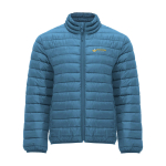Casaco acolchoado 100% de poliéster para homem 290 g/m2 Roly cor azul-claro