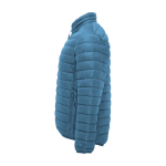 Casaco acolchoado 100% de poliéster para homem 290 g/m2 Roly cor azul-claro vista lateral