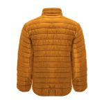 Casaco acolchoado 100% de poliéster para homem 290 g/m2 Roly cor amarelo-escuro segunda vista traseira