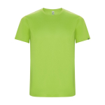 T-shirt técnica 50% de poliéster reciclado para homem 135 g/m2 Roly cor verde-lima