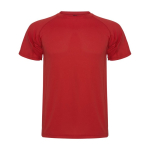T-shirt técnica de poliéster de ponto piqué para homem 150 g/m2 Roly cor vermelho