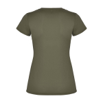 T-shirt técnica de ponto piqué para mulher 150 g/m2 Roly segunda vista traseira