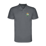 Pólo técnico de poliéster de ponto piqué para homem 150 g/m2 Roly vista impressão serigrafia