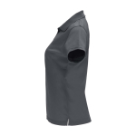 Pólo técnico de poliéster de ponto piqué para mulher 150 g/m2 Roly vista lateral
