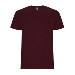 T-shirt 100% de algodão de malha para homem 190 g/m2 Roly cor bordeaux