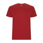 T-shirt 100% de algodão de malha para homem 190 g/m2 Roly cor vermelho