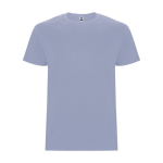 T-shirt 100% de algodão de malha para homem 190 g/m2 Roly cor azul acinzentado
