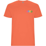 T-shirt 100% de algodão de malha para crianças 190 g/m2 Roly vista impressão serigrafia