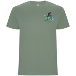 T-shirt 100% de algodão de malha para crianças 190 g/m2 Roly vista impressão serigrafia