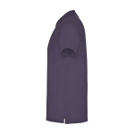 Pólo de algodão ponto piqué com manga curta para homem 200 g/m2 Roly vista lateral