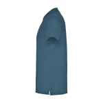 Pólo de algodão ponto piqué com manga curta para homem 200 g/m2 Roly vista lateral