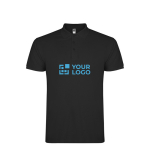 Pólo 100% de algodão de ponto piqué para crianças 200 g/m2 Roly vista principal