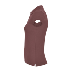Pólo 100% de algodão de ponto piqué para mulher 200 g/m2 Roly vista lateral