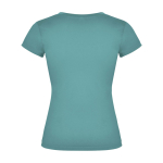 T-shirt 100% de algodão de malha para mulher 155 g/m2 Roly segunda vista traseira