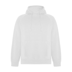 Camisola 57% feita de algodão orgânico unissexo 300 g/m2 Roly cor branco