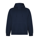Camisola 57% feita de algodão orgânico unissexo 300 g/m2 Roly cor azul-marinho