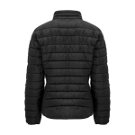 Casaco acolchoado 100% de poliéster para mulher 290 g/m2 Roly cor preto segunda vista traseira