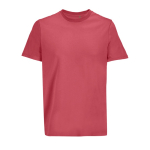 T-shirt unissexo 100% algodão orgânico SOL'S Legend 175 g/m2 cor coral