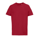 T-shirt unissexo 100% algodão orgânico SOL'S Legend 175 g/m2 cor vermelho dessaturado