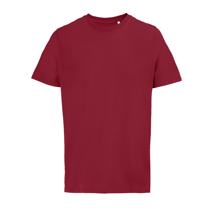 T-shirt unissexo 100% algodão orgânico SOL'S Legend 175 g/m2 cor vermelho dessaturado