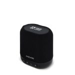 Colunas Bluetooth personalizadas pretas pequenas portáteis, forma cubo vista principal