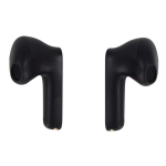 Auriculares sem fios ergonómicos em estojo personalizável cor preto oitava vista