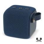 Colunas portáteis quadradas resistentes à água Fresh 'n Rebel Rockbox Bold S cor azul