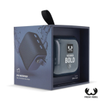 Colunas portáteis quadradas resistentes à água Fresh 'n Rebel Rockbox Bold S cor azul sétima vista