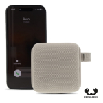 Colunas portáteis quadradas resistentes à água Fresh 'n Rebel Rockbox Bold S cor bege sexta vista