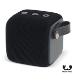 Colunas portáteis quadradas resistentes à água Fresh 'n Rebel Rockbox Bold S cor cinzento-escuro