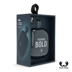 Colunas portáteis quadradas resistentes à água Fresh 'n Rebel Rockbox Bold cor azul-escuro oitava vista