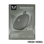 Colunas portáteis quadradas resistentes à água Fresh 'n Rebel Rockbox Bold cor verde oliva sétima vista