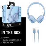 Auriculares com mãos-livres de cor pastel Fresh 'n Rebel cor azul-claro sétima vista
