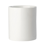 Caneca promocional branca de cerâmica especial para sublimação 300 ml cor branco terceira vista
