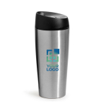 Copo takeaway de parede dupla e compatível com cafeteiras 400 ml vista principal