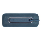 Colunas de forma cilíndrica resistentes à água e detalhes LED cor azul-escuro quarta vista