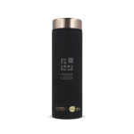 Garrafa elegante de aço inoxidável e tecnologia Asobu 500 ml vista principal