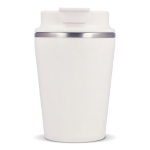 Copo takeaway de parede dupla compatível com cafeteiras 280 ml quarta vista