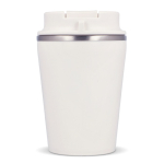 Copo takeaway de parede dupla compatível com cafeteiras 280 ml sexta vista