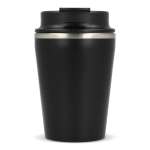 Copo takeaway de parede dupla compatível com cafeteiras 280 ml quarta vista
