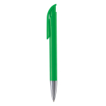 Caneta de plástico com acabamento mate fabricada na UE com tinta azul cor verde terceira vista