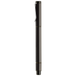 Caneta de metal com tinta azul e marcador amarelo 2 em 1 cor preto