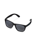 Óculos de sol de cores néon com aros pretos proteção UV400 vista principal