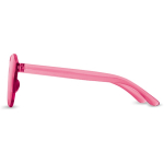 Óculos de sol estilo retro de igual tom pastel UV400 cor cor-de-rosa segunda vista