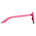 Óculos de sol estilo retro de igual tom pastel UV400 cor cor-de-rosa terceira vista
