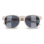 Óculos de sol feitos de palha de trigo em diferentes cores UV400 cor amarelo segunda vista