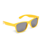 Óculos de sol em plástico 100% reciclado em várias cores UV400 cor amarelo