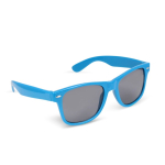 Óculos de sol em plástico 100% reciclado em várias cores UV400 cor azul-claro